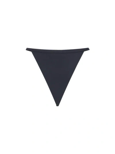 Versace La Vacanza G-string Thong In Black