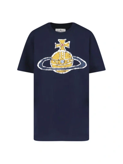 Vivienne Westwood T-shirts And Polos In Blue
