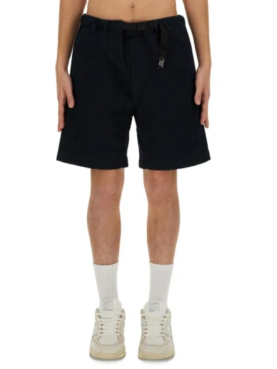 Woolrich Cotton Shorts In Blue
