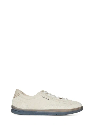 Stone Island Rock Sneakers In Beige