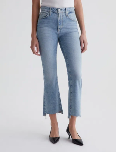 Ag Jeans Farrah Boot Crop In Blue