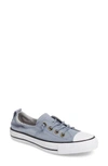 Converse Chuck Taylor All Star Shoreline Peached Twill Sneaker In Blue Skate