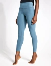 Beyond Yoga Caught In The Midi High-waist Space-dye Leggings In Green