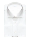 Fray Cotton Shirt In White