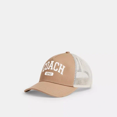 Coach Outlet Coach 1941 Embroidered Trucker Hat In Brown