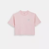 COACH OUTLET GARMENT DYE CROPPED T SHIRT