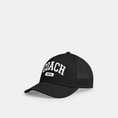 Coach Outlet Coach 1941 Embroidered Trucker Hat In Black