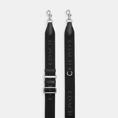 Coach Outlet Webbing Strap In Black