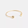 Coach Outlet Open Circle Cuff In Gold
