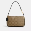 COACH OUTLET NOLITA 19 IN COLORBLOCK SIGNATURE CANVAS