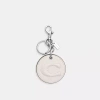 COACH OUTLET MIRROR BAG CHARM WITH SIGNATURE