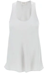 LEMAIRE LEMAIRE SLEEVELESS TOP WITH DIAGONAL
