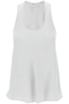 Lemaire Top Smanicato A Taglio Sbieco In Grey
