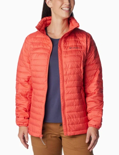 Columbia Women's  Silver Falls Packable Insulated Jacket In Red