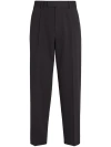 Zegna Men's Cotton And Wool Pants In Brown