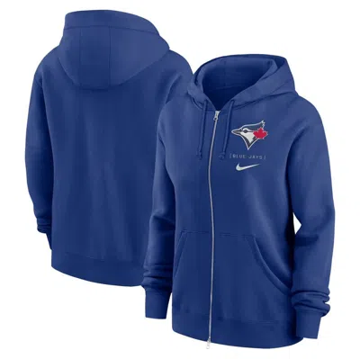Nike Royal Toronto Blue Jays Legacy Icon Full-zip Hoodie