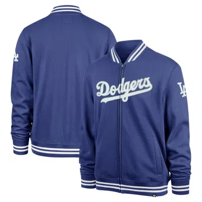 47 ' Royal Los Angeles Dodgers Wax Pack Pro Camden Full-zip Track Jacket