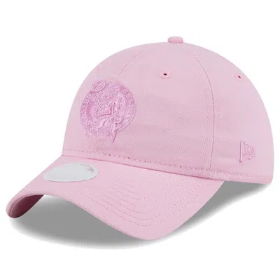 New Era Pink Boston Celtics Colourpack Tonal 9twenty Adjustable Hat