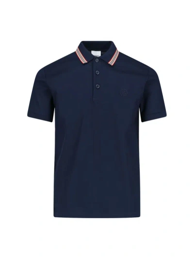 Burberry Polo In Blue