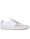 COMMON PROJECTS COMMON PROJECTS 'BBALL DUO' WHITE LEATHER SNEAKERS