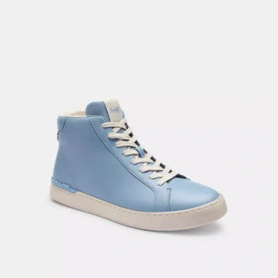 Coach Outlet Clip High Top Sneaker In Blue