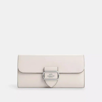 Coach Outlet Morgan Slim Wallet In White