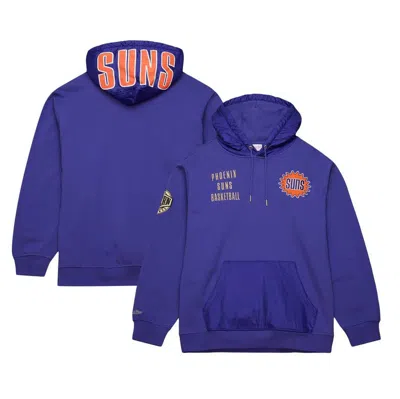 Mitchell & Ness Purple Phoenix Suns  Team Og 2.0 Vintage Logo Fleece Pullover Hoodie