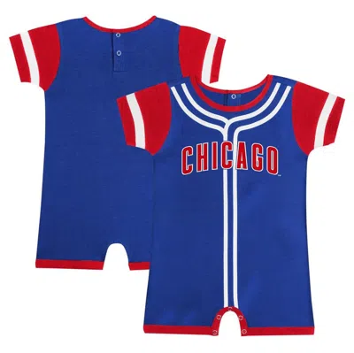 Outerstuff Babies' Newborn & Infant Fanatics Branded Royal Chicago Cubs Fast Pitch Romper