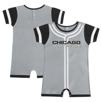 Outerstuff Babies' Infant Fanatics Branded Grey Chicago White Sox Fast Pitch Romper