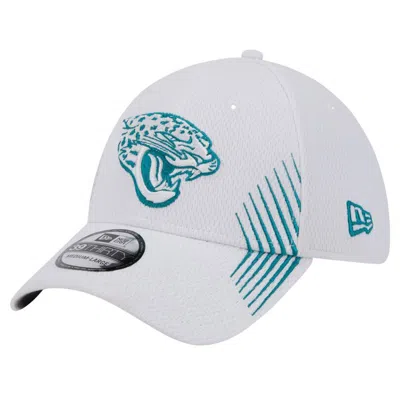 New Era White Jacksonville Jaguars Active 39thirty Flex Hat