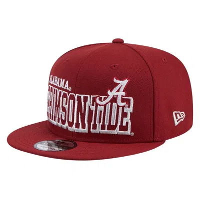 New Era Crimson Alabama Crimson Tide Game Day 9fifty Snapback Hat