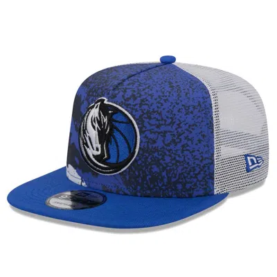 New Era Blue Dallas Mavericks Court Sport Speckle 9fifty Snapback Hat