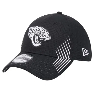 New Era Black Jacksonville Jaguars Active 39thirty Flex Hat