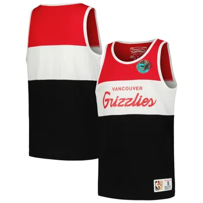 Mitchell & Ness Kids' Youth  Red Vancouver Grizzlies Hardwood Classics Special Script Tank Top