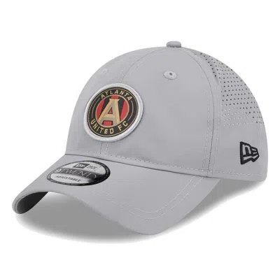 New Era Gray Atlanta United Fc Active 9twenty Adjustable Hat