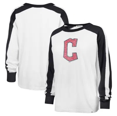 47 ' White Cleveland Guardians Premier Caribou Long Sleeve T-shirt