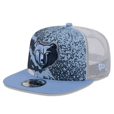 New Era Light Blue Memphis Grizzlies Court Sport Speckle 9fifty Snapback Hat