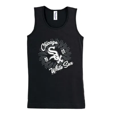 Soft As A Grape Kids' Girls Youth  Black Chicago White Sox Tank Top