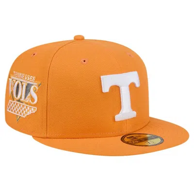 New Era Tennessee Orange  Tennessee Volunteers Throwback 59fifty Fitted Hat