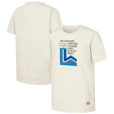 Outerstuff Natural 1980 Lake Placid Games Olympic Heritage T-shirt