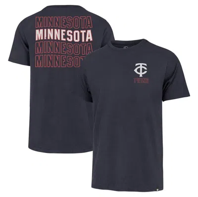 47 ' Navy Minnesota Twins Hang Back Franklin T-shirt