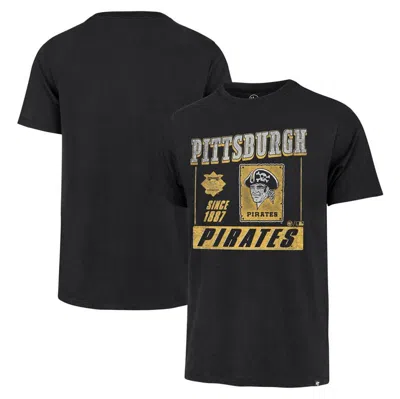 47 ' Black Pittsburgh Pirates Outlast Franklin T-shirt