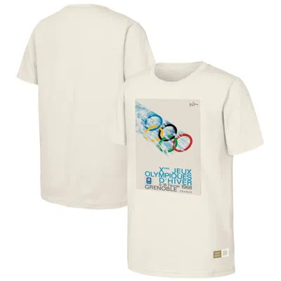 Outerstuff Natural 1968 Grenbole Games Olympic Heritage T-shirt