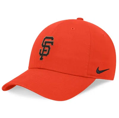 Nike Orange San Francisco Giants Evergreen Club Adjustable Hat