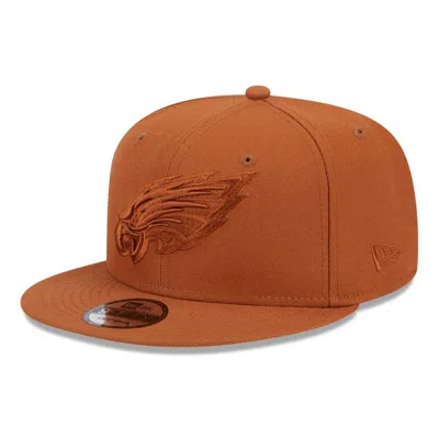 New Era Brown Philadelphia Eagles Color Pack 9fifty Snapback Hat