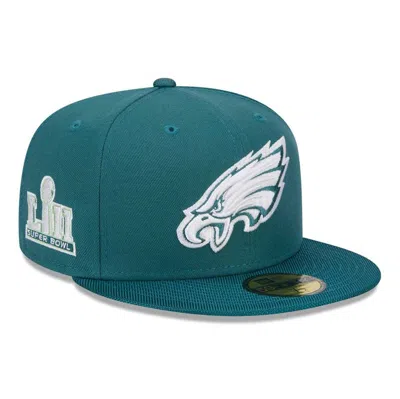 New Era Midnight Green Philadelphia Eagles Active Ballistic 59fifty Fitted Hat