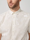 FRANK + OAK Summer Print Light-Cotton Shirt ,92714