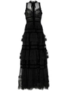 ELIE SAAB LAYERED LACE GOWN,891012280799