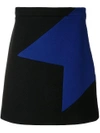 MSGM GEOMETRIC MOTIF MINI SKIRT,2341MDD43Y17460612274046