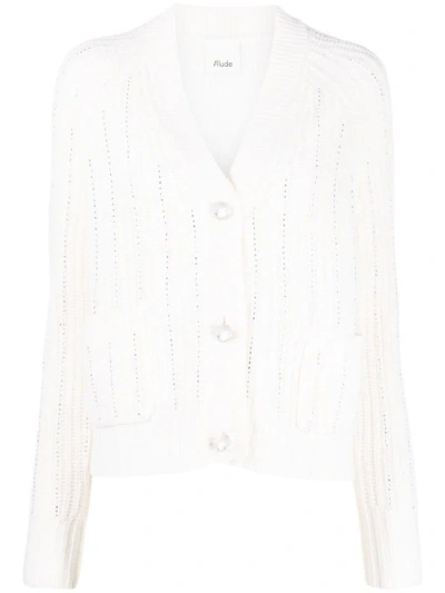 Allude Sweaters White